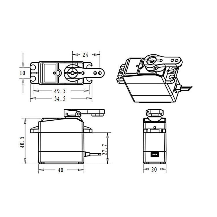 Dsservo 25KG Digital servo